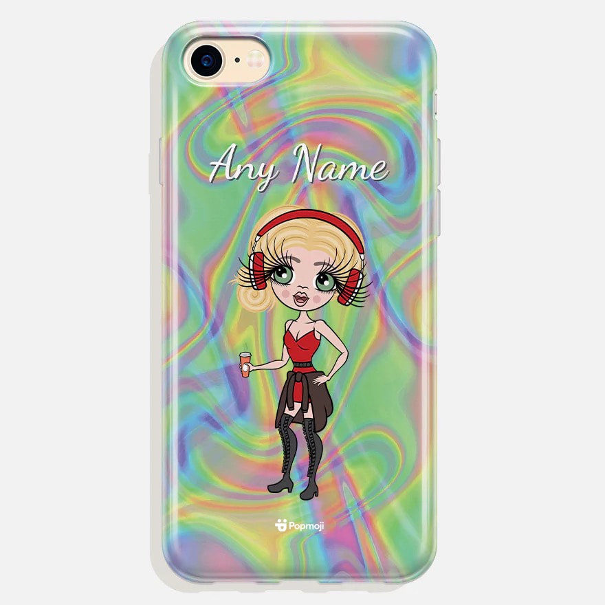 Womens Personalized Hologram Phone Case
