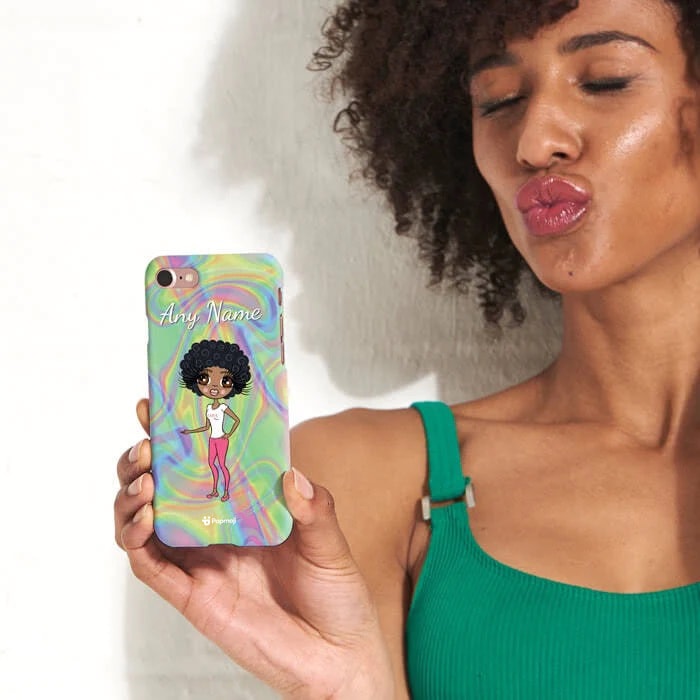Womens Personalized Hologram Phone Case