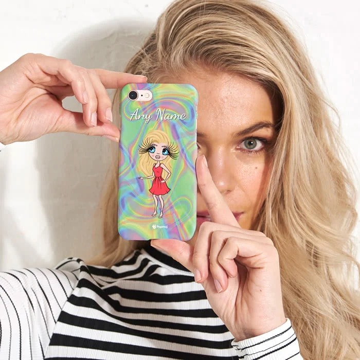 Womens Personalized Hologram Phone Case