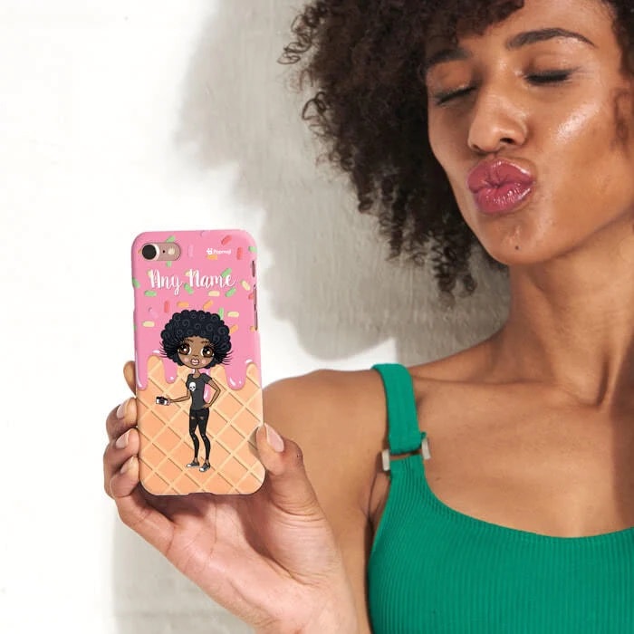Womens Personalized Ice Lolly Phone Case