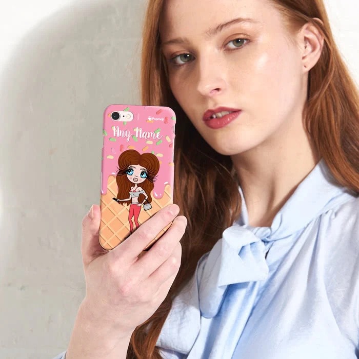 Womens Personalized Ice Lolly Phone Case