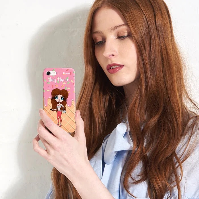 Womens Personalized Ice Lolly Phone Case