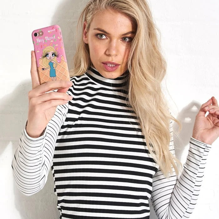 Womens Personalized Ice Lolly Phone Case