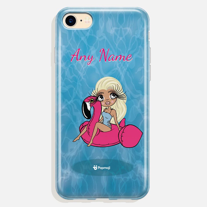 Womens Personalized Pool Side Phone Case