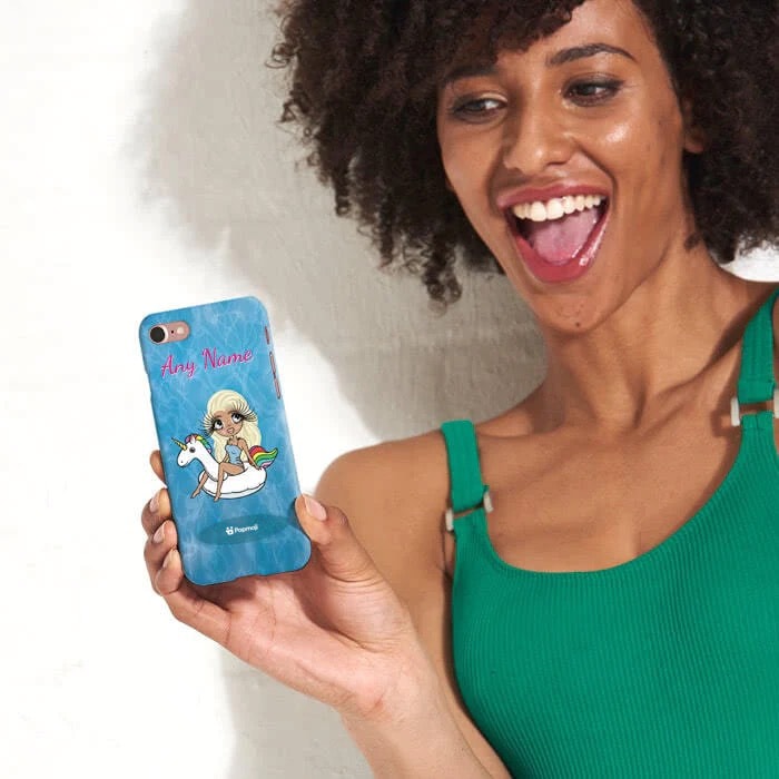 Womens Personalized Pool Side Phone Case