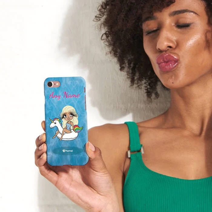Womens Personalized Pool Side Phone Case