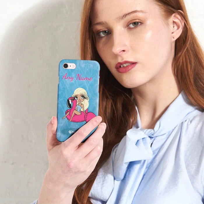 Womens Personalized Pool Side Phone Case