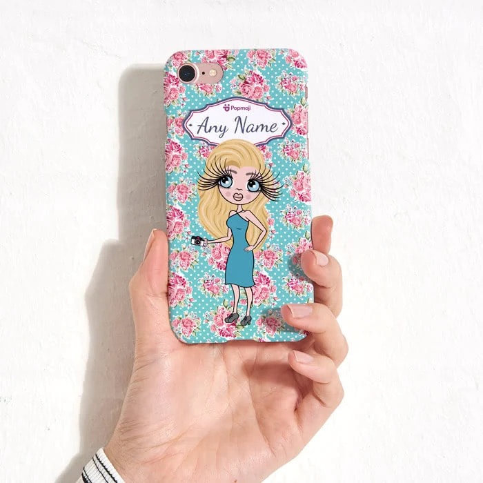 Womens Personalized Rose Phone Case