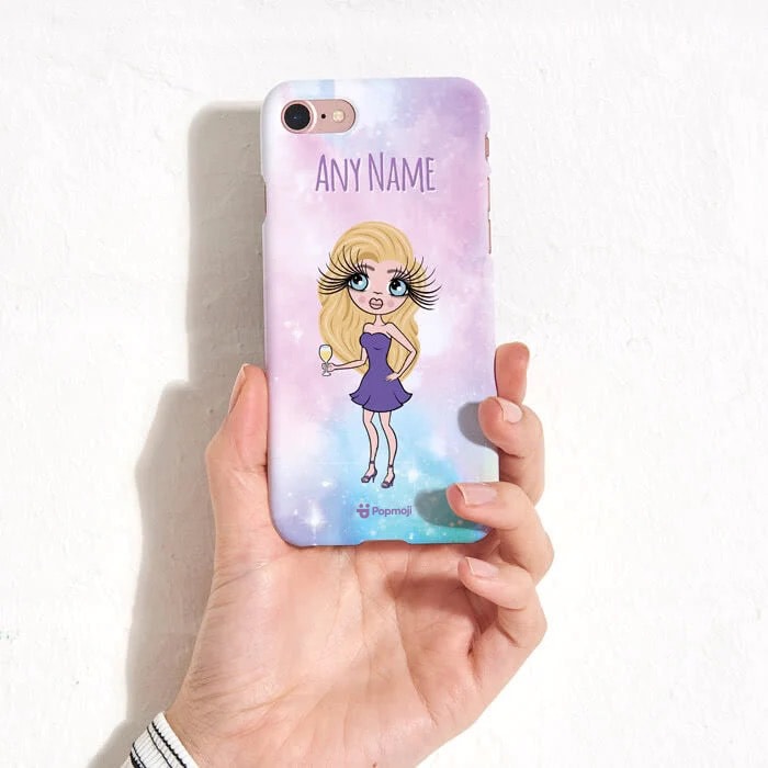Womens Personalized Unicorn Colors Phone Case