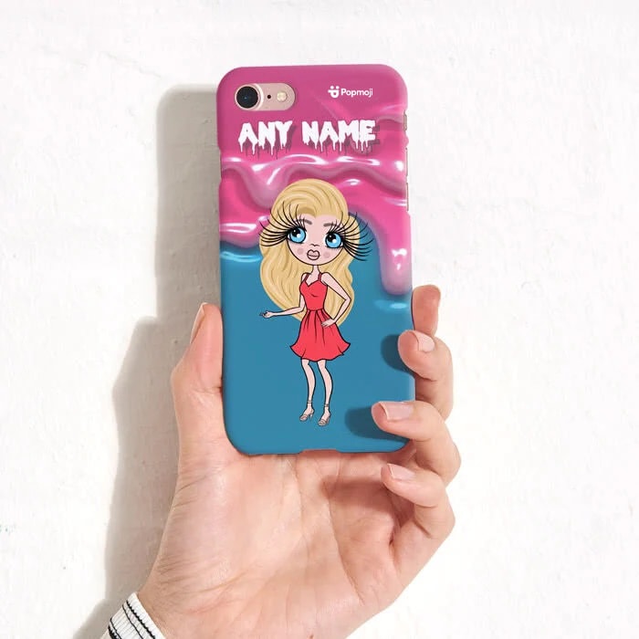 Womens Personalized Unicorn Slime Phone Case