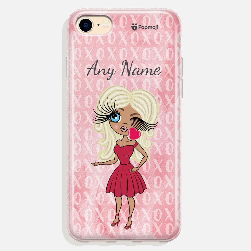 Womens Personalized XO Phone Case