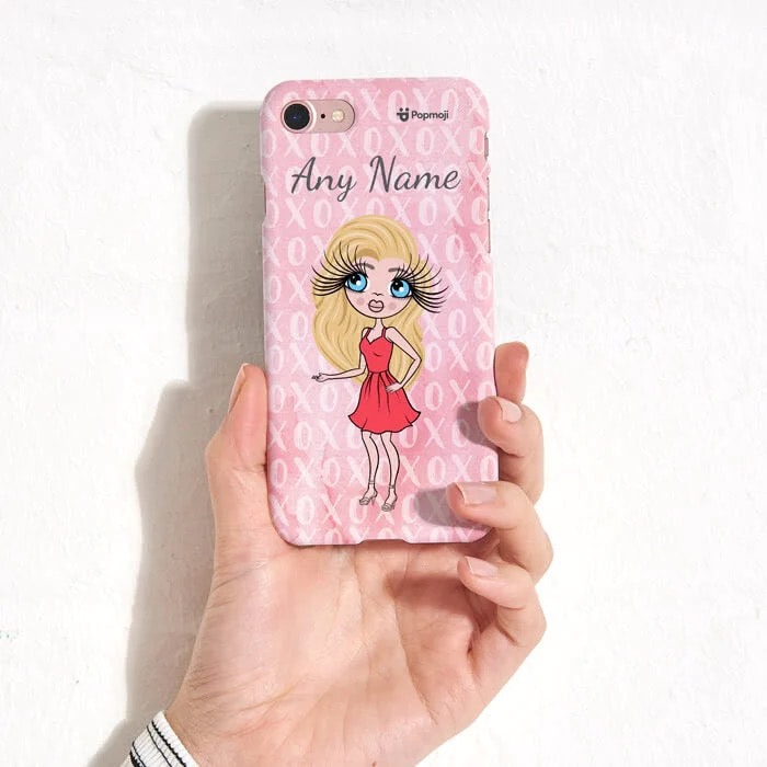 Womens Personalized XO Phone Case