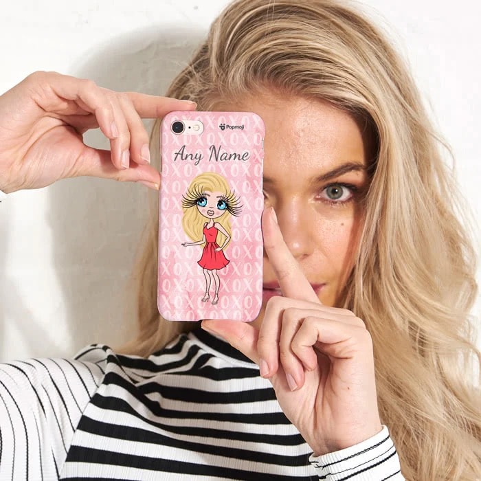 Womens Personalized XO Phone Case
