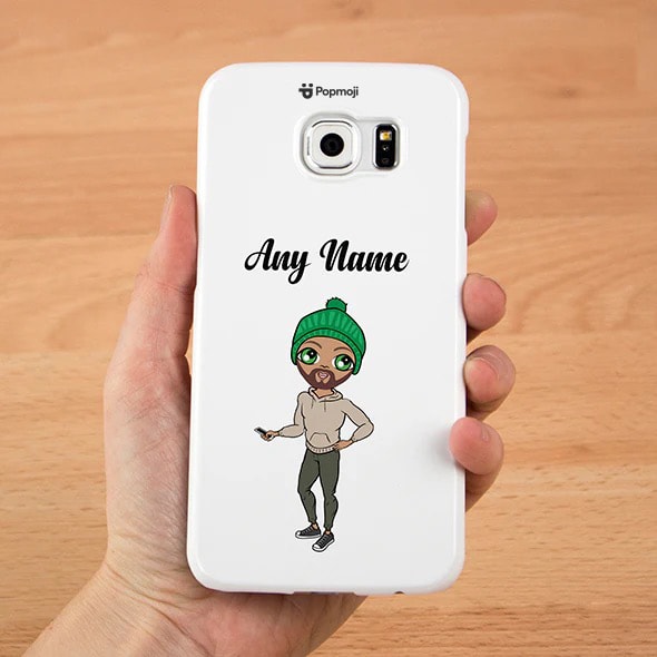 Womens Personalized White Phone Case