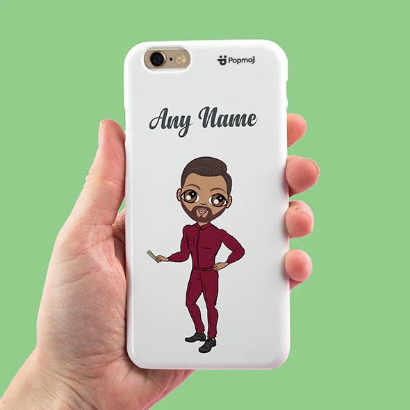 Womens Personalized White Phone Case