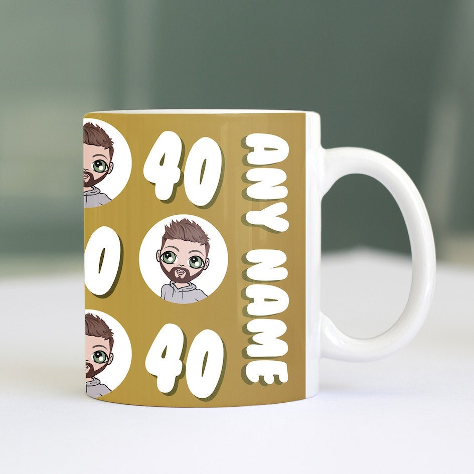 MrCB Personalized 40th Birthday Mug - Image 3