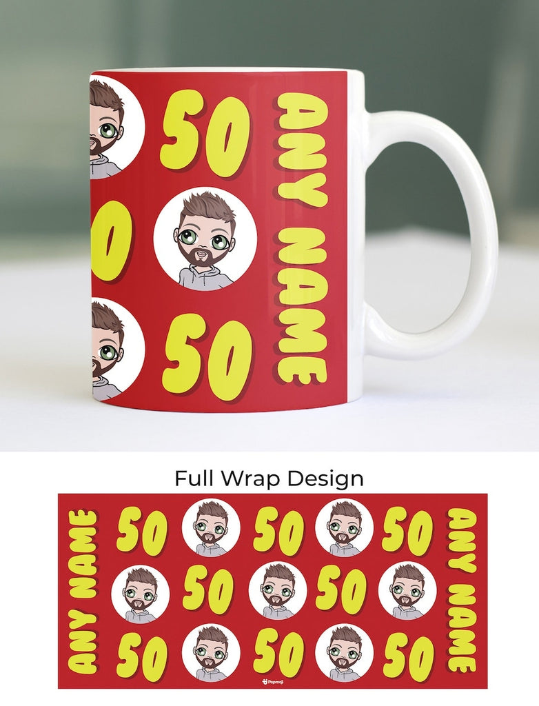 MrCB Personalized 50th Birthday Mug - Image 1