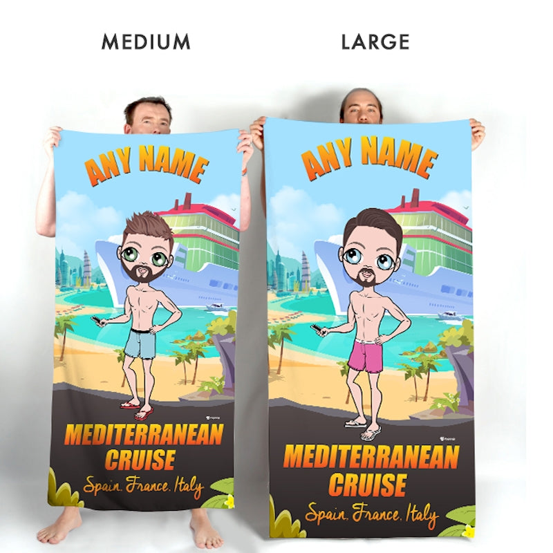 MrCB Mediterranean Cruise Beach Towel - Image 4