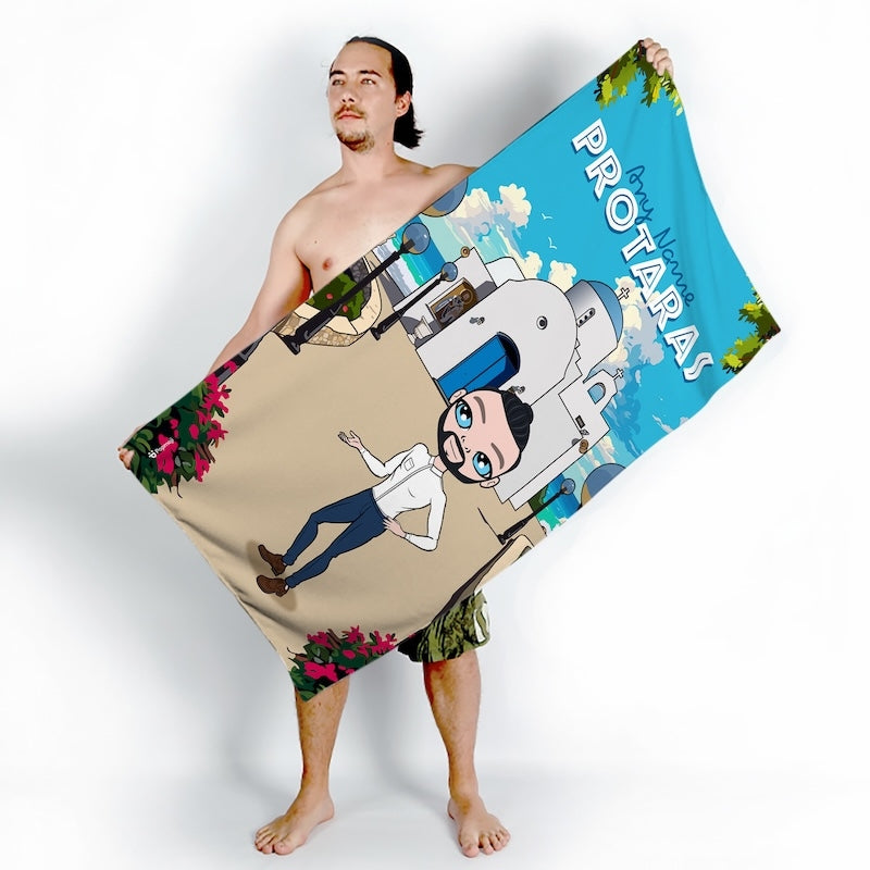 MrCB Cyprus Protaras Beach Towel - Image 3