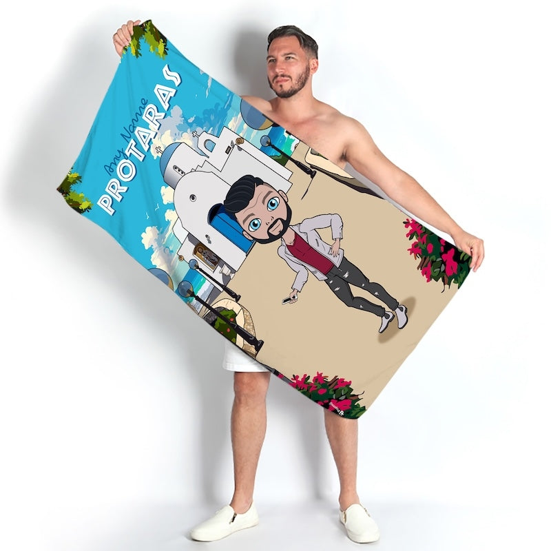 MrCB Cyprus Protaras Connect Beach Towel - Image 2