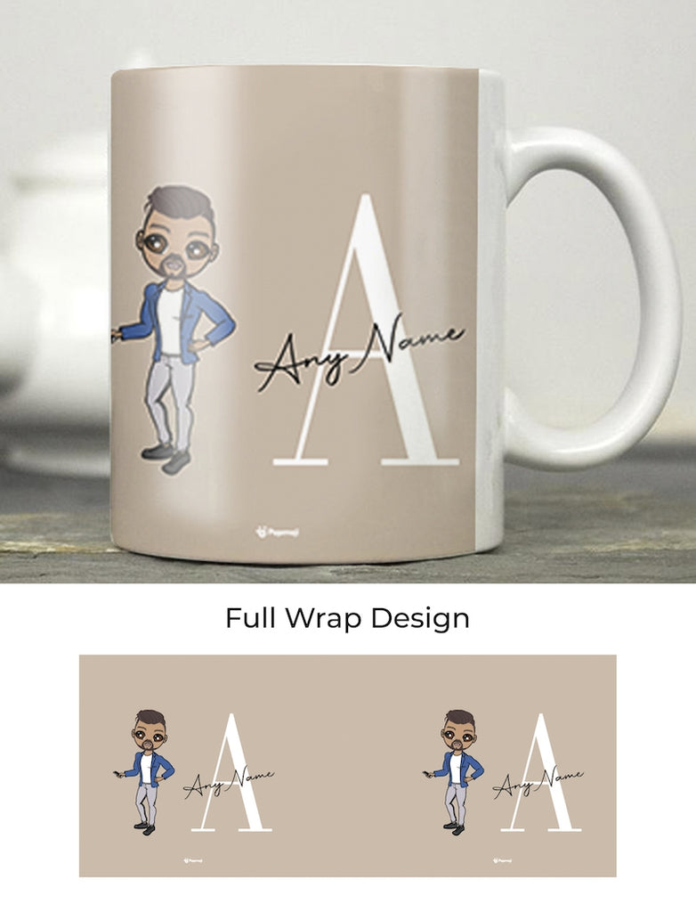 MrCB The LUX Collection Initial Nude Mug - Image 2