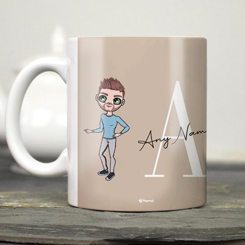MrCB The LUX Collection Initial Nude Mug - Image 1
