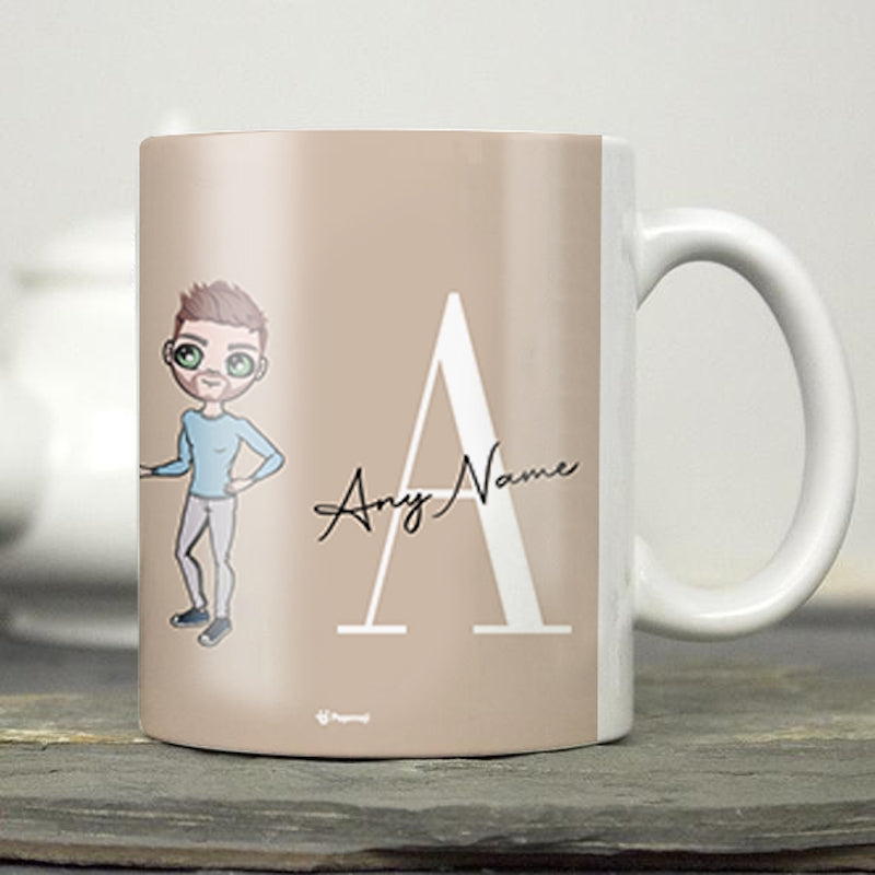 MrCB The LUX Collection Initial Nude Mug - Image 4