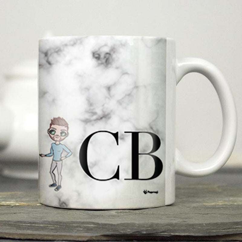MrCB The LUX Collection White Marble Mug - Image 3