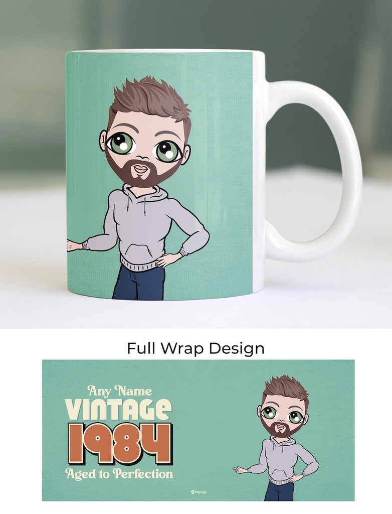 MrCB Personalized Vintage Birthday Mug - Image 1