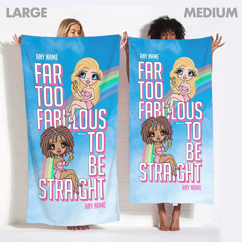 Multi Character Couples Fabulous Beach Towel - Image 5