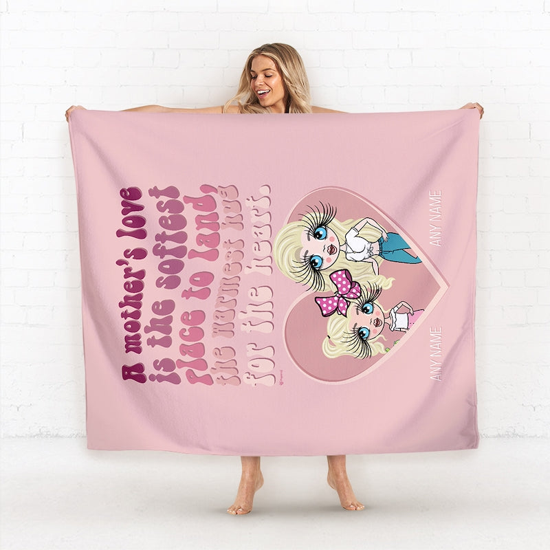 Multi Character Softest Place To Land Adult and Child Fleece Blanket - Image 2