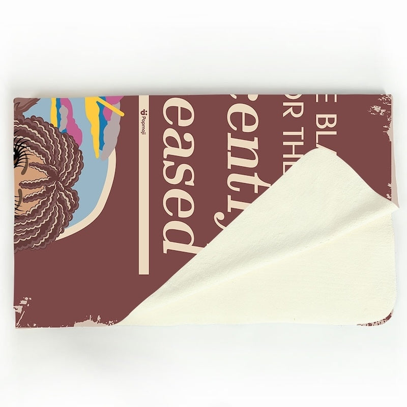 Multi Character Couples Recently Departed Fleece Blanket - Image 4