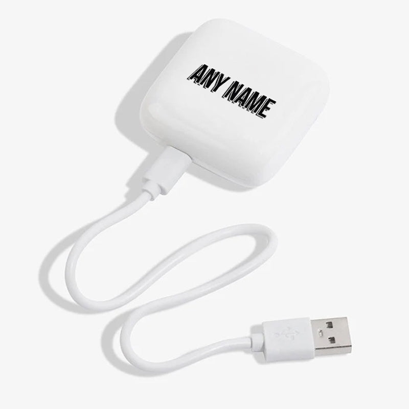 Personalized Name Bold Wireless Touch Earphones - Image 3
