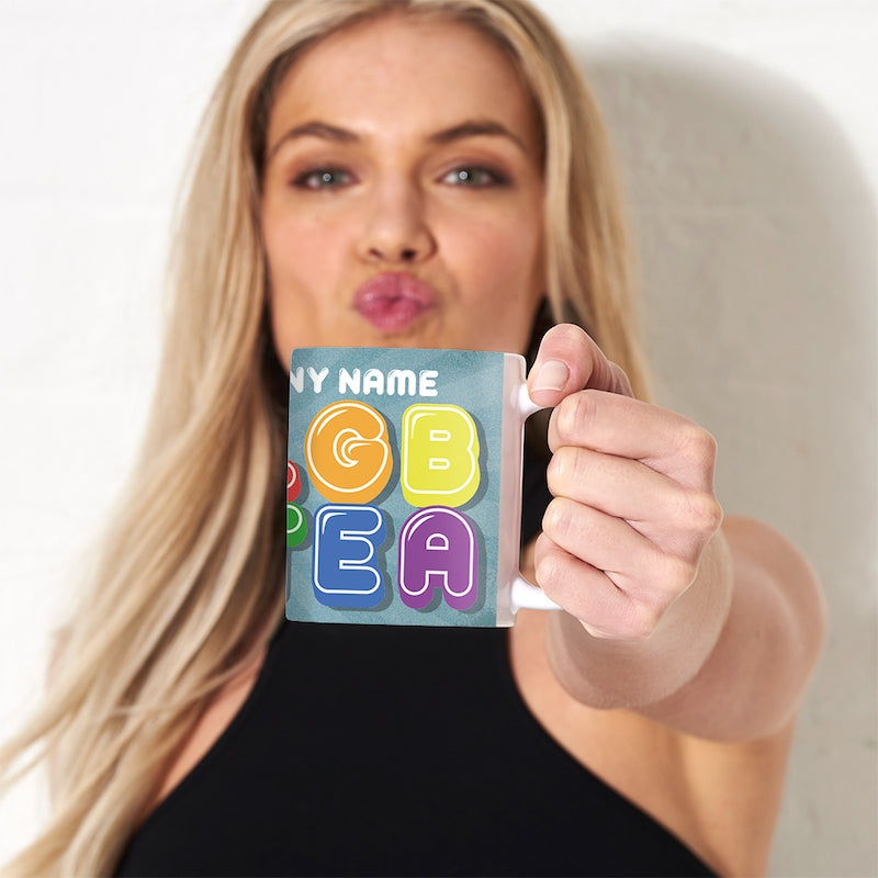 Womens Personalized LGBTea Mug