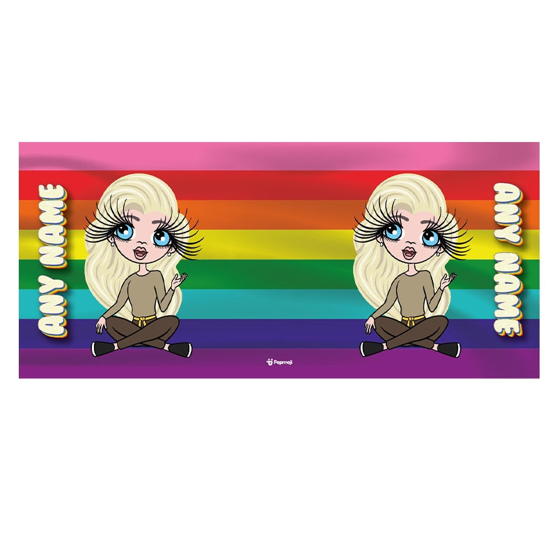 Womens Personalized Pride Flag Mug