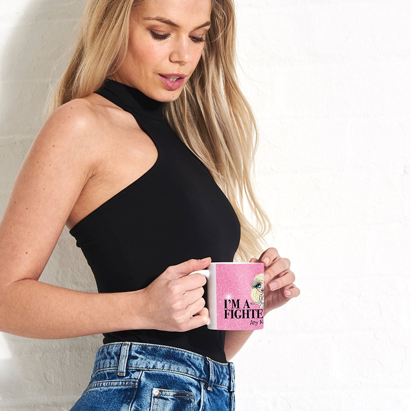 Womens Personalized I'm A Fighter Mug