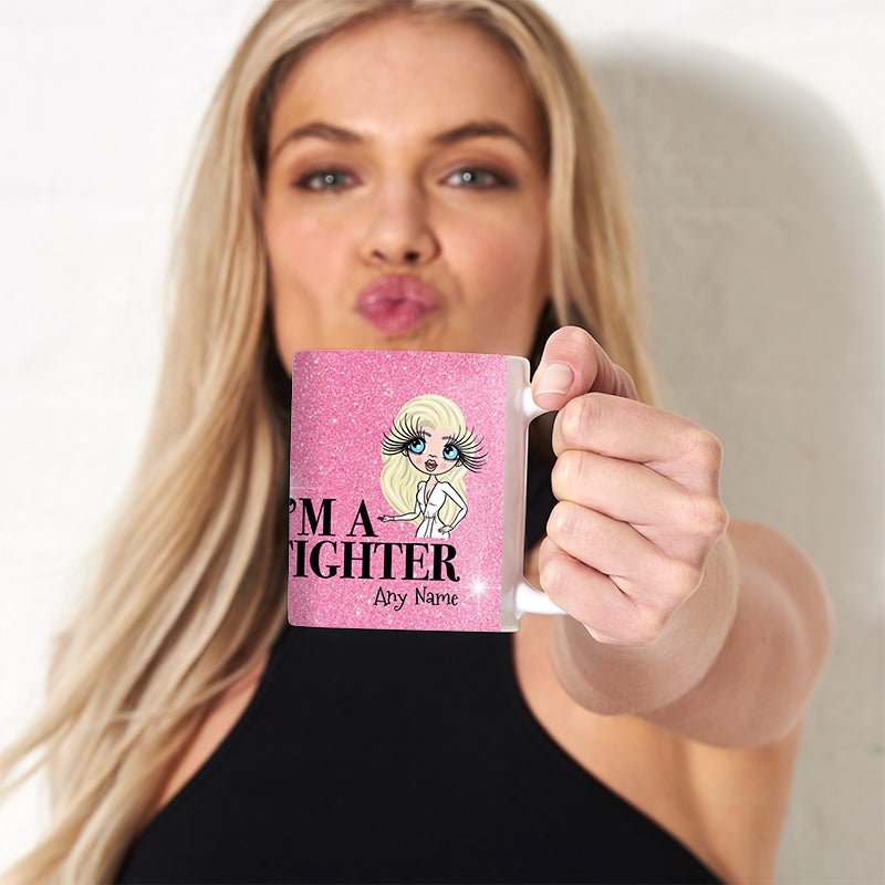 Womens Personalized I'm A Fighter Mug