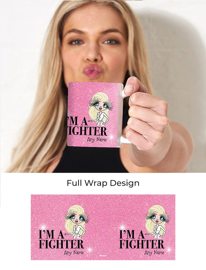 Womens Personalized I'm A Fighter Mug