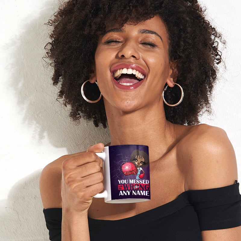 Womens Personalized Wrong Girl Mug