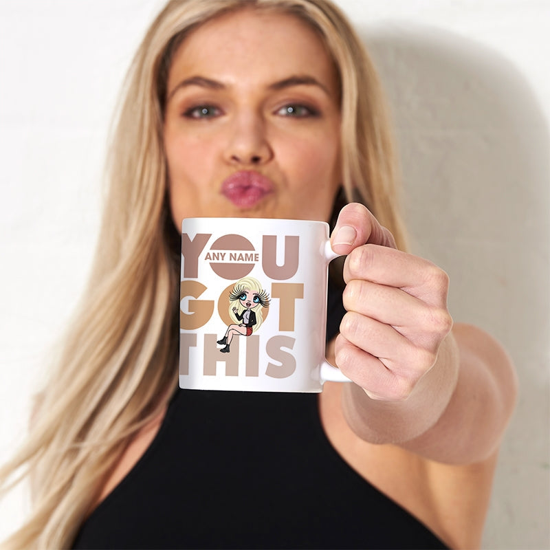 Womens Personalized You Got This Mug