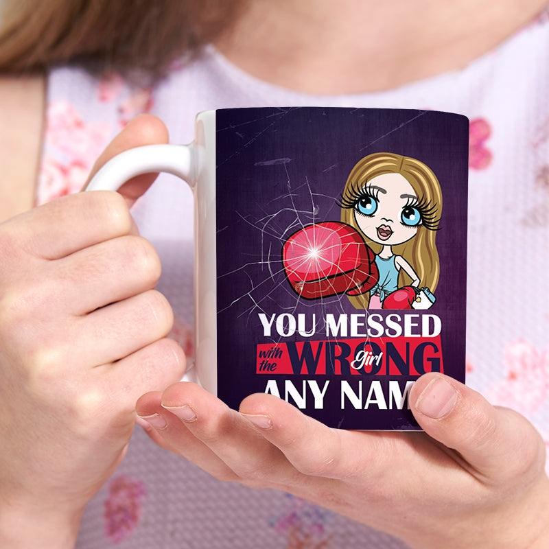Girls Personalized Wrong Girl Mug