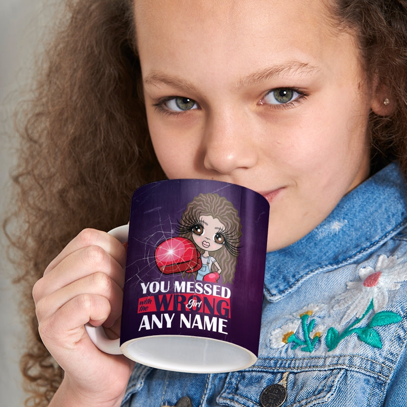 ClaireaBella Girls Personalized Wrong Girl Mug - Image 5