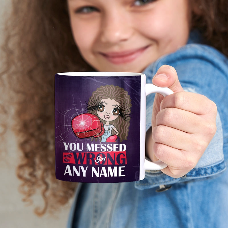 Girls Personalized Wrong Girl Mug