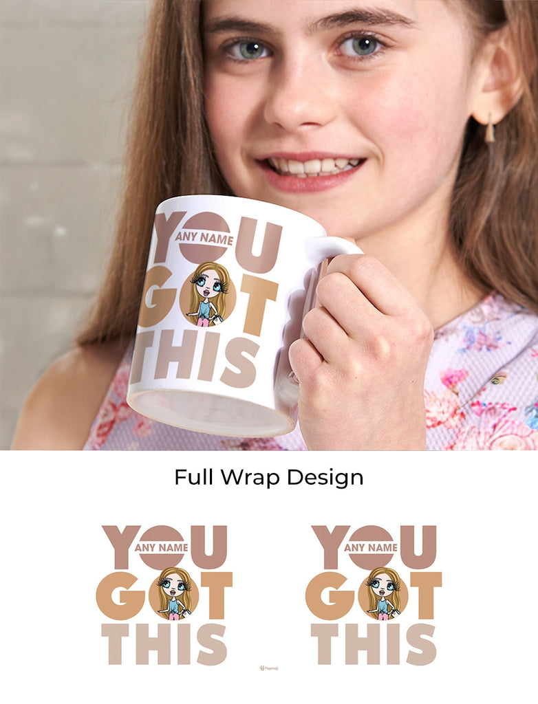 Girls Personalized You Got This Mug