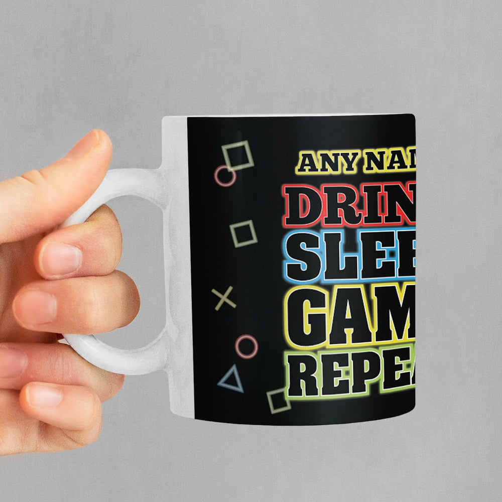 Jnr Boys Drink Sleep Game Mug - Image 3