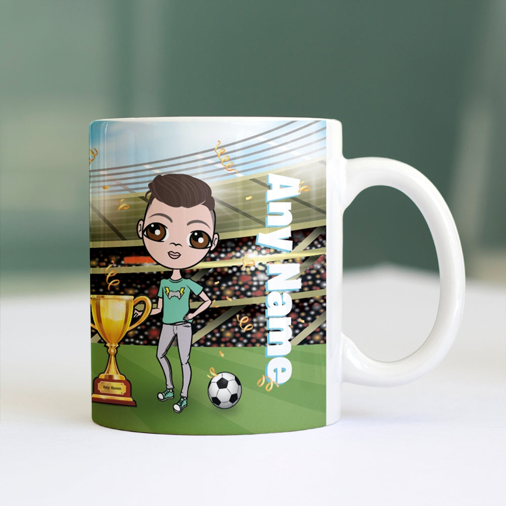 Jnr Boys Football Champ Mug - Image 1