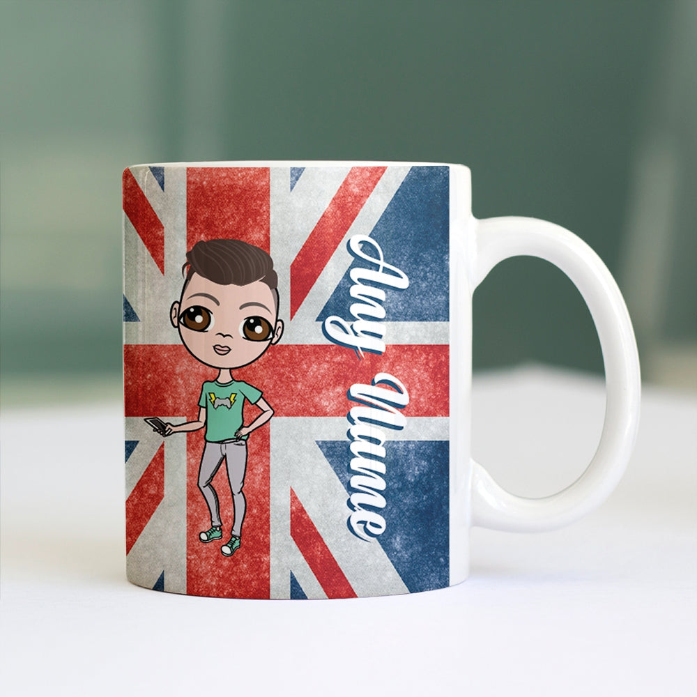 Jnr Boys Union Jack Mug - Image 1