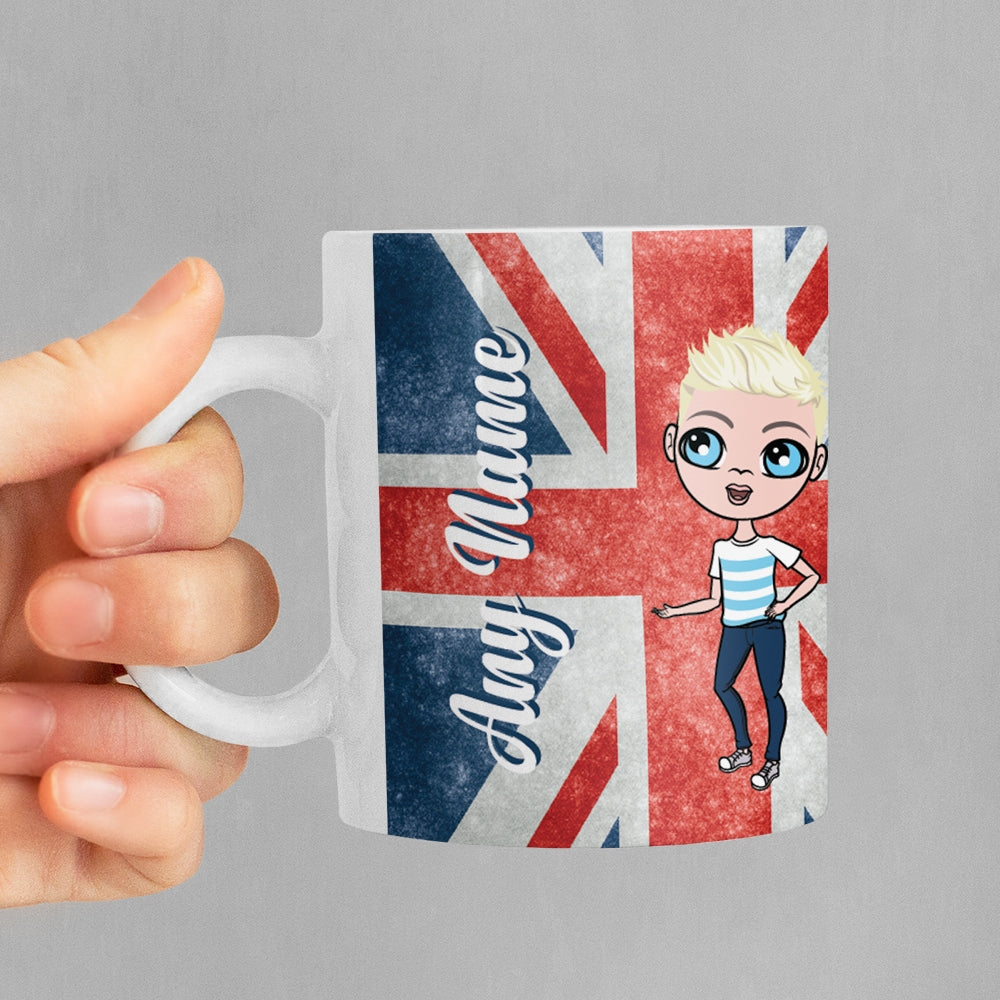 Jnr Boys Union Jack Mug - Image 2