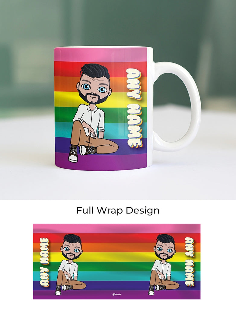 MrCB Pride Flag Mug - Image 1