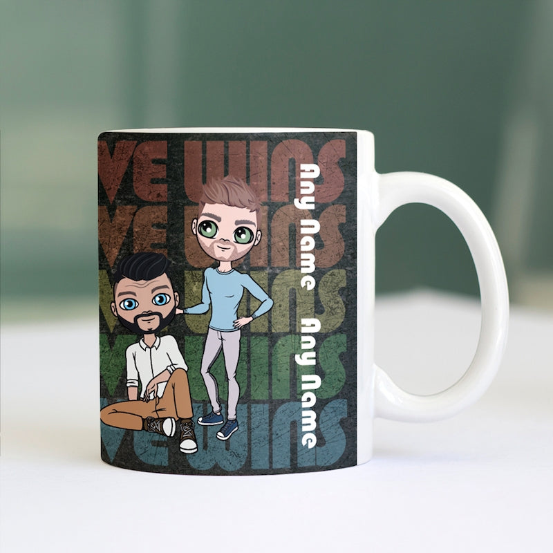 Multi Character Couples Love Wins Mug - Image 1